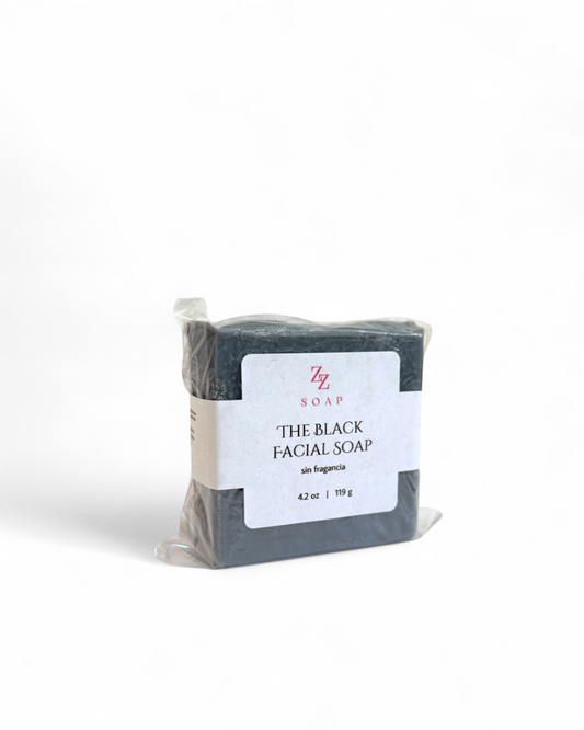 The Black Facial Soap  (carbon activado)